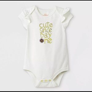 CAT & JACK - New Baby Girls' Short Sleeve.